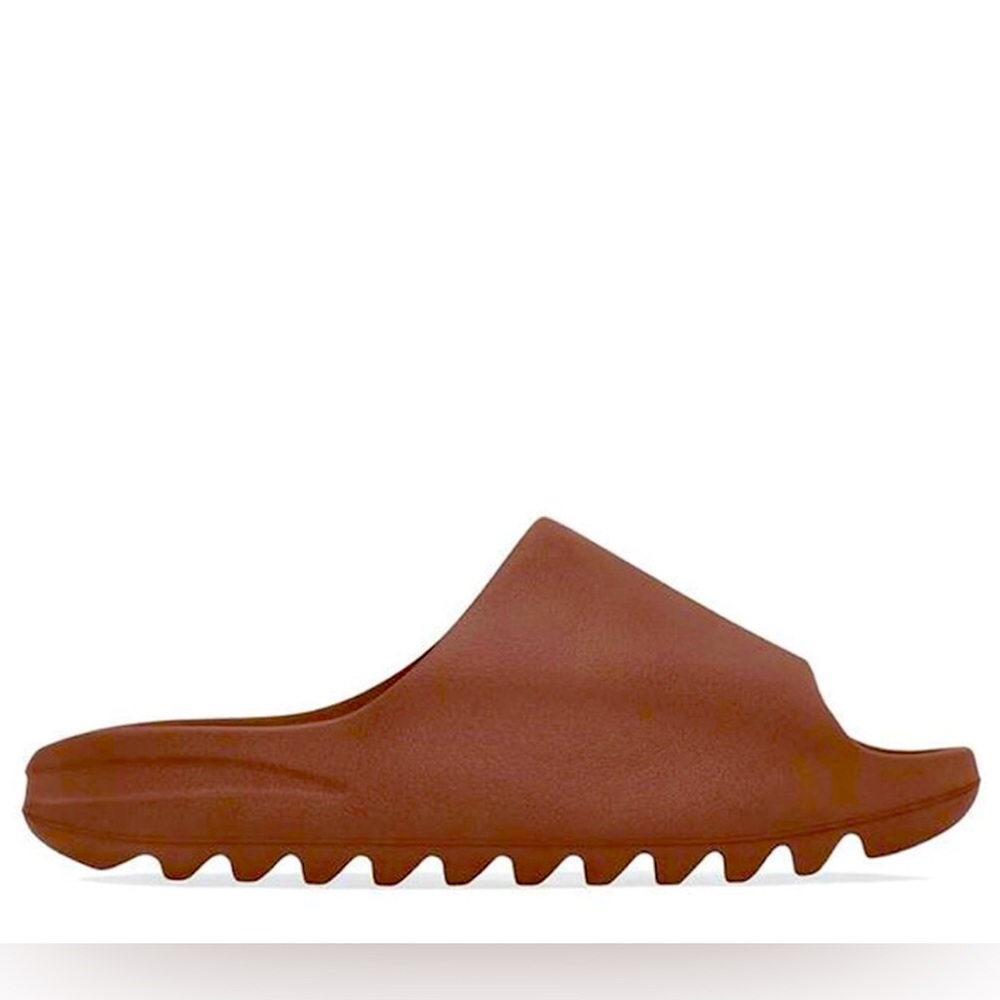 Men’s dark brown Yeezy slides size 13